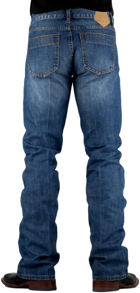 Tin Haul Western Denim Jeans Mens Jagger Fit Blue 10-004-1660-1776 BU