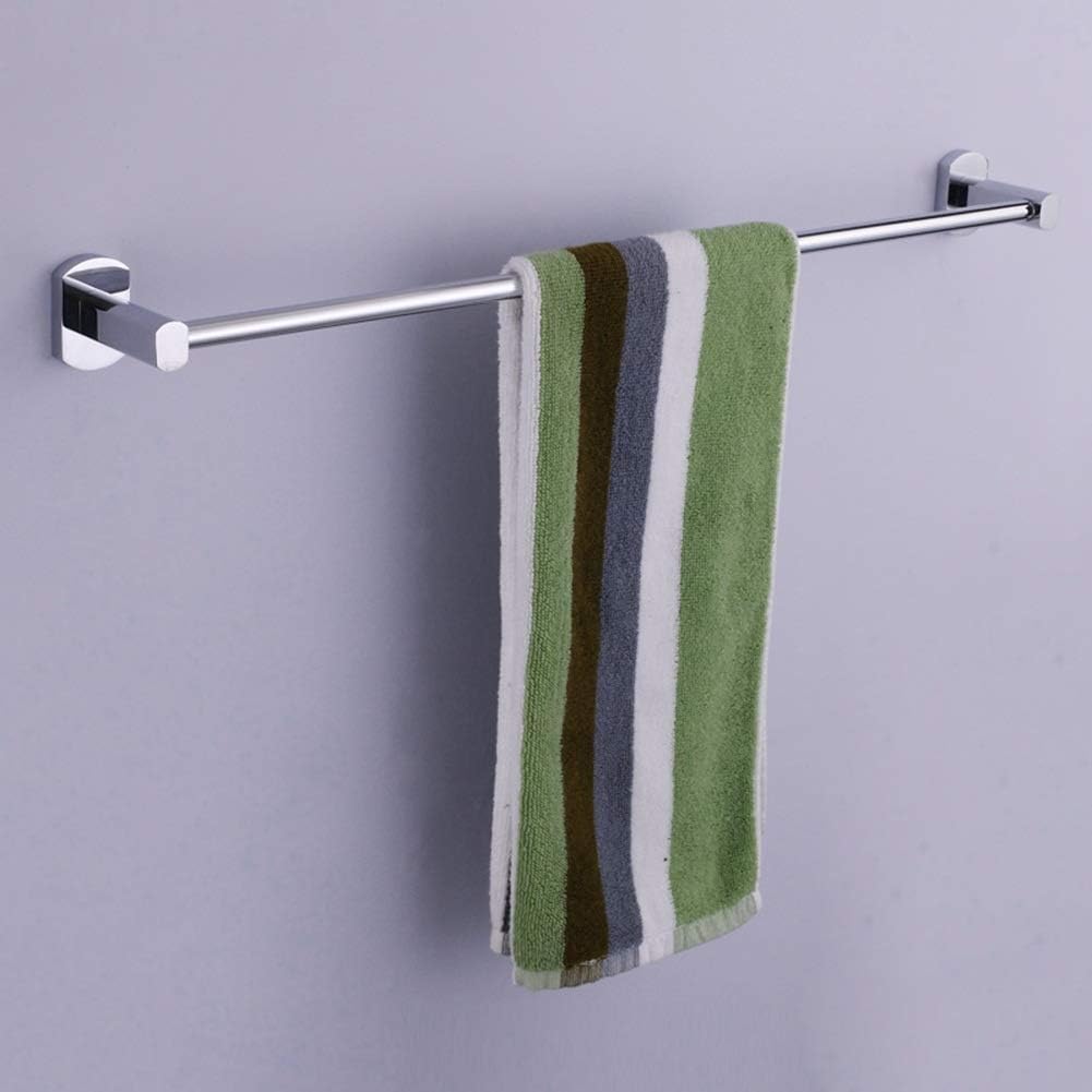 タオルバー 銅製タオルバー - 浴室用ハードウェア 吊り下げ式浴室タオルレール/ダブルロッド 16 インチ
