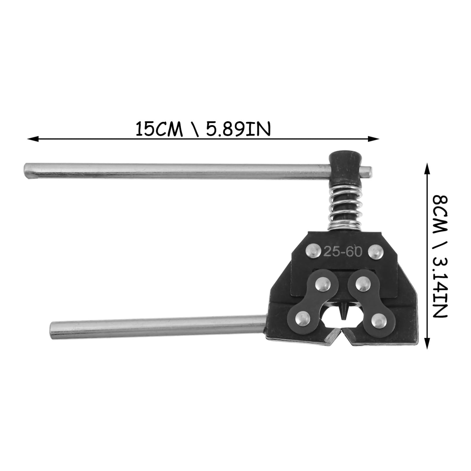 Quitacadenas Rompecadenas Extractor De Eslabones para Bicicletas y Motocicletas Herramienta De Desacoplador De Cadenas Utilizable La Reparación De Cadena