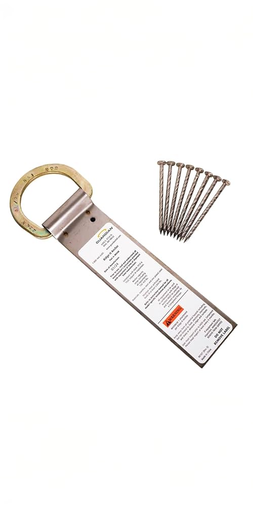 Guardian Fall Protection 00500 RIDG-1 Single D-Ring Roof