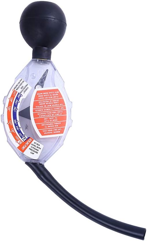 Comprobador de refrigerante para radiador, escáner anticongelante, paquete de 1