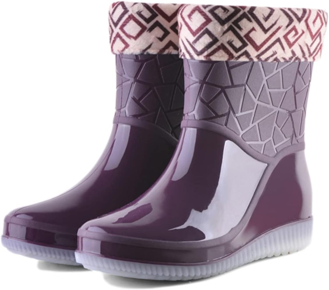 [イグル] レディース レインブーツ ロング 長靴 雨靴 オシャレ レインシューズ カラー シンプル 完全防水 ショートブーツ 撥水