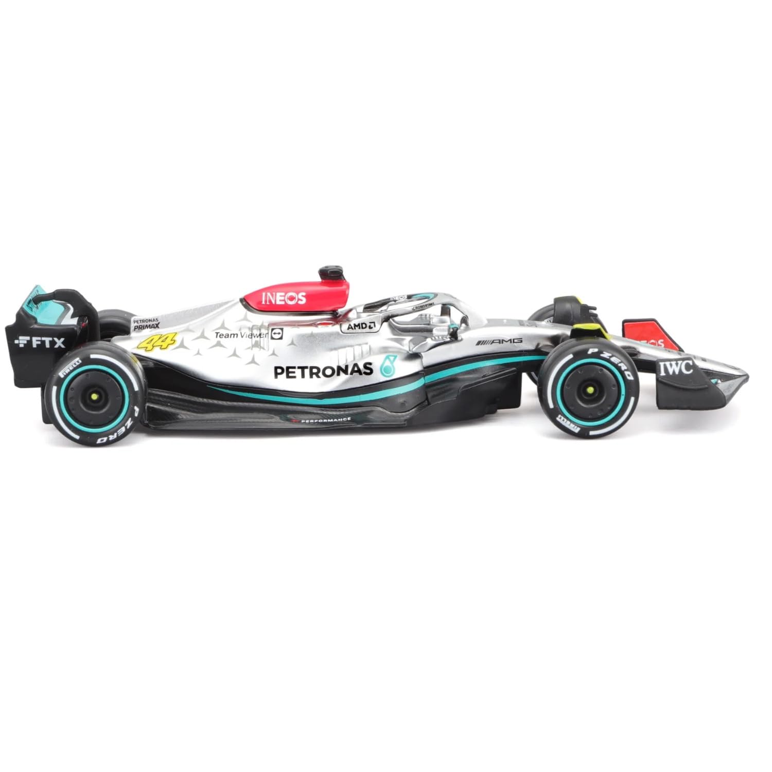 ミニチャンプス 1/43 W13 ルイス・ハミルトン 2022 ブラジルGP ミニチャンプス 1/43 2022年 メルセデス AMG W13 ルイス