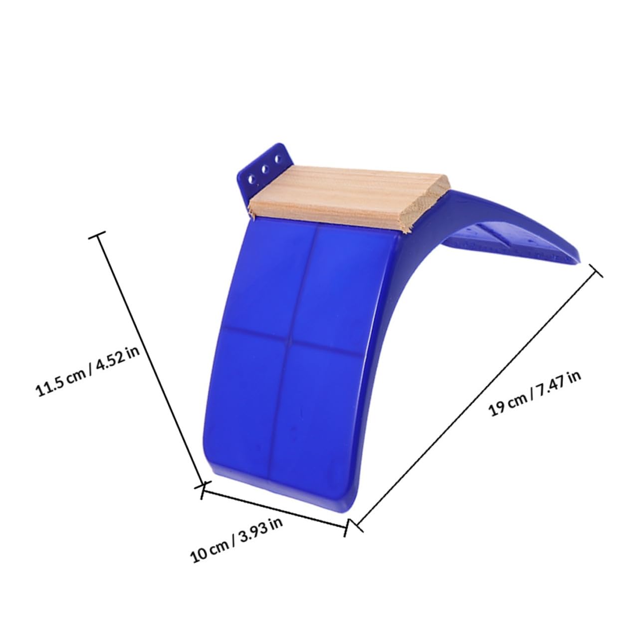 10 Piezas de Perchas para Pájaros de Madera y PP, Soporte Seguro para Aves y Loros, Aumenta la Curiosidad, Adecuado para Uso Exterior