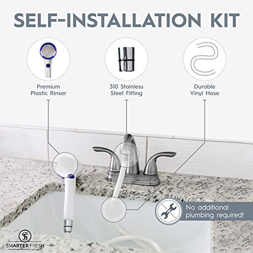 Sink Hose Sprayer Attachment Faucet Extender Hair Washing Hose and Sprayer Sink Extension