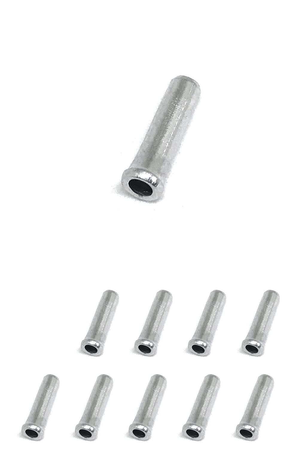 Amazon | wumio ワイヤーエンドキャップ シルバー 10個セット 自転車用