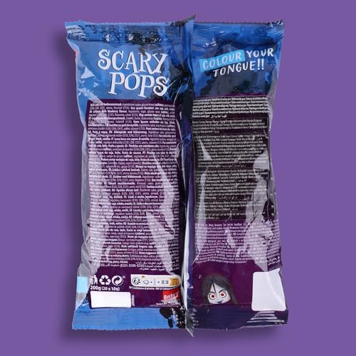 Becky’s Halloween Lollipop Bundle – ScaryPops, Creepy Lollipops & Jumpy Pops – Süß-Saure Lutscher im 3er Set, bunte Lollies für Kinder & Erwachsene – Perfekt für Grusel-Party, Kindergeburtstag & mehr