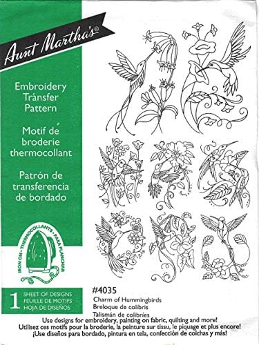 Charm of Hummingbirds Aunt Martha