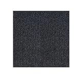 Hiseng Dalles de Moquette Adhésives 30x30cm Lavable Dalles Moquette Autocollante Sol Tapis de Sol Bureau en Tissu Carreaux de Sol Faciles pour Office, Salon, Maison, Chambre (10 pièces,Gris noir)