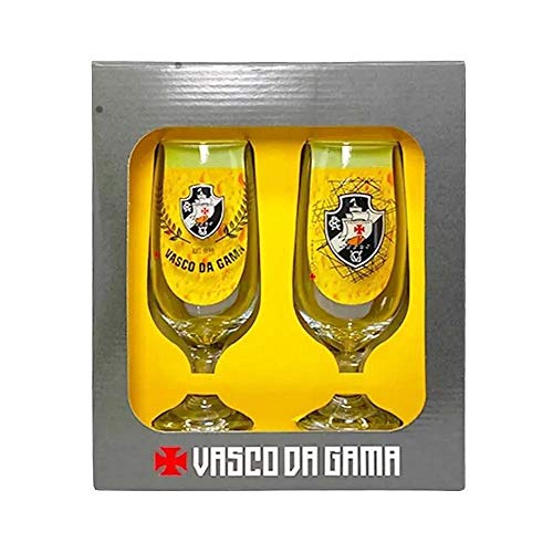 Kit C/2 Taças Allmix Cerveja Vasco 300ml