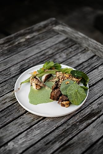 Cosy & Trendy Alba Dessertteller aus Porzellan, D21,7 x H1,4 cm, 6 Stück