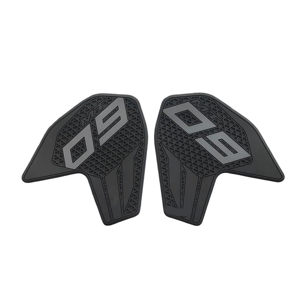 Eviter les rayures de reservoir moto MT09 grace aux pads lateraux
