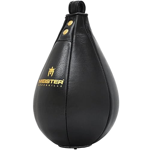 Meister SpeedKills Leather Speed Bag with Lightweight Latex Bladder