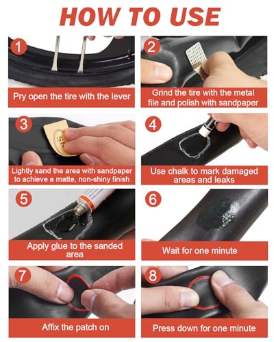 Zacro 90 PCS Bike Repair Kit