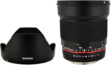 Rokinon 16M-M 16mm f/2.0 Aspherical Wide Angle Lens for Canon M-Mount