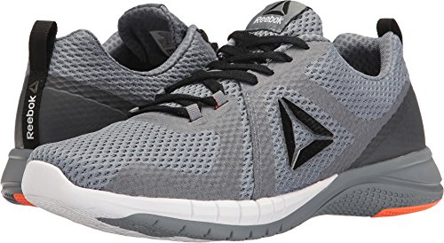 Reebok メンズ プリント 2.0 ランニングシューズ, 小惑星ダスト/ワイルドオレンジ/ホワイト/ブラック/ピューター, 9.5