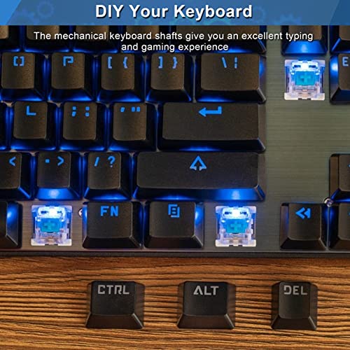Niebieskie Przełączniki, 10 Szt. Cherry MX Niebieski Przełącznik Zamienny Mechaniczny Przełącznik Klawiatury Montowany Na Płycie Niebieski Przełącznik Dla Serii NewGiant RGB