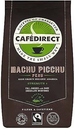 Cafe Direct Organic Machu Picchu Fairtrade x 6 (Pack of 6)