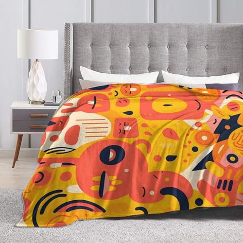 Couverture orange Mexpekil pour réchauffer vos nuits et vos hivers