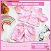 Bunnycool 2 Pcs PJ's Bear Clothes Outfit, Fit Most 12-16 Inch Bears Stuffed Clothes Pajamas Plushy for Stuffed , Pre Kindergarten Toys(Pink,Pajamas)