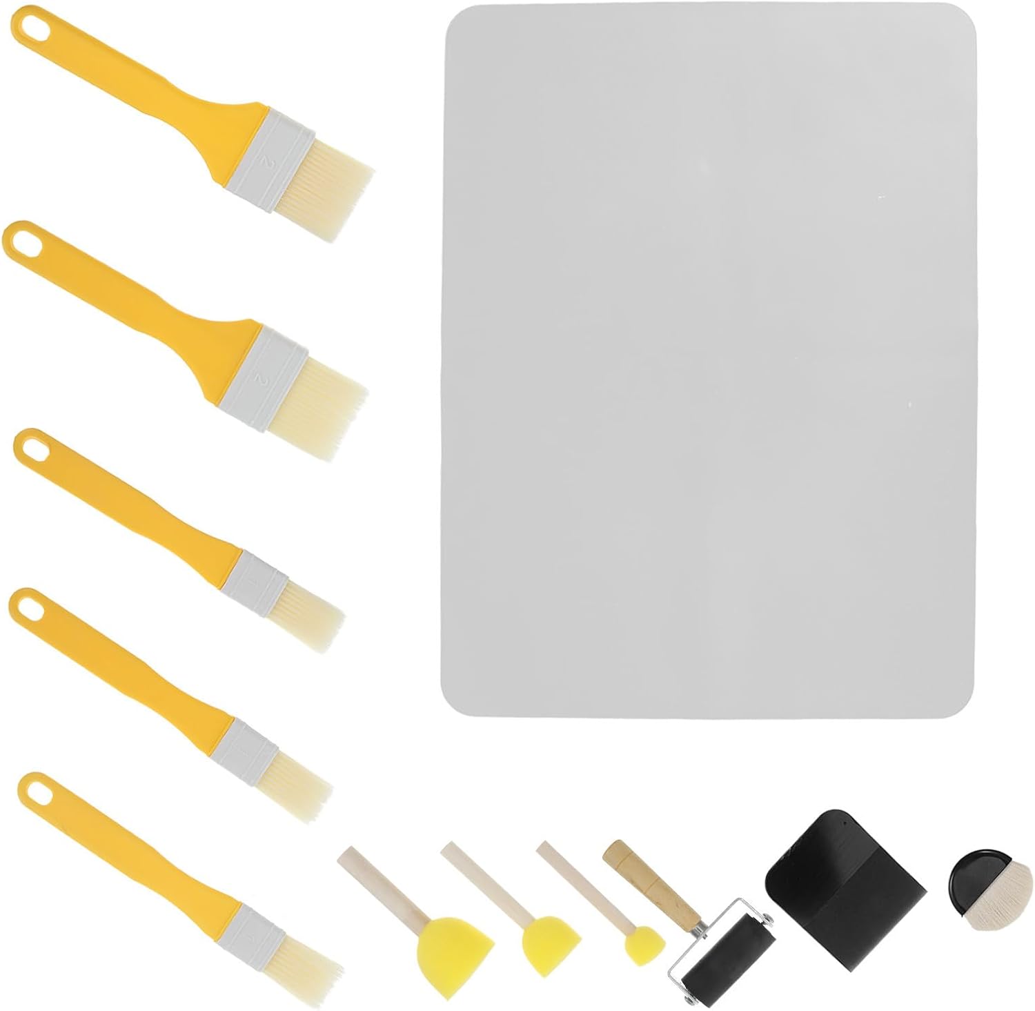 12 Piece Decoupage Tool Set for Children DIY Craft Projects