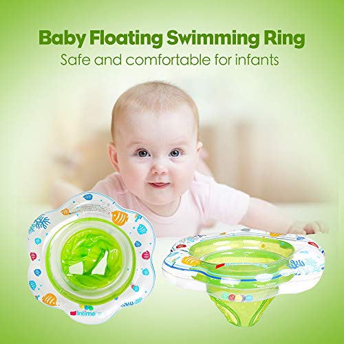 Baby Floats For Pool,Baby Swimming Float Ring, Inflatable Floating Ring With Safe Seat Double Airbag Bath Water Beach Toys Swim Training For 3-36 Months Kids Toddler Boys Girls(Pink) #TOP5