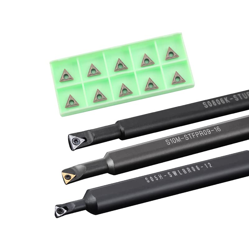 Tool Part for S0806-STUBR S1005K-SWUBR06 S10K/S12M-11-16 S06K-STFBR06-12 Use CNInsert TBGT060102L/R Insert Internal Turning Tools - (Angle: TBGT060104L H01 / Shank Diameter: S0806J-STUBR06)