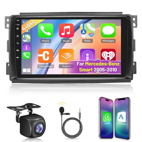 Autoradio pour Smart Fortwo avec Carplay sans fil pour vos trajets urbains