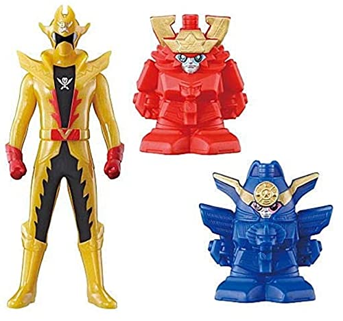 ゴーカイジャー　ソフビヒーロー　全5種類セット　BANDAI ソフビヒーロー海賊戦隊ゴーカイジャー｜発売日：2011年2月
