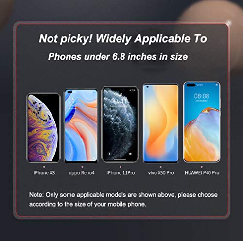 Wall Phone Hholder Waterproof Anti-Fog Touch Screen Shower Phone Holder , Bathroom Mirror, Bathtub Shower Mount Storage Box Phone Holder (White) #TOP3