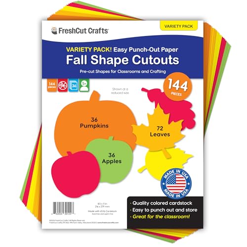 FreshCut Crafts Fall Shapes