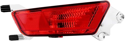 Fydun Faro antiniebla para parachoques trasero izquierdo con base LR025149 Reemplazo para Land Rover Range RoverEvoque 2011-2019