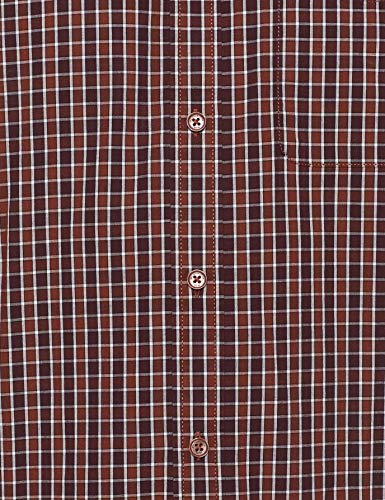 Image of Marks & Spencer Men's Regular (Shirt RED Mix 2XL)