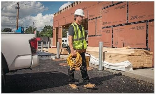 Miniatura 2 de DEWALT Cable de extensión iluminado SJTW de 50 pies 103  resistente al aire libre, impermeable, resistente a la intemperie, resistente al calor y a