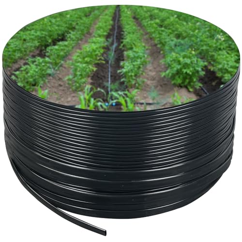 5/8' Drip Tape 1010FT, 4' Spacing Roll,16 Mil Garden Irrigation Tubing Hose, Adjustable Drip Tape...