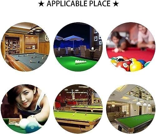 Support de queues de billard à 8 compartiments sur pied blanc pour rangement intérieur - 3