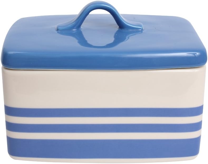 Pantry Blue Butter Dish Home & Kitchen