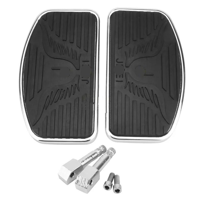 Repose-pieds moto universels réglables pour conducteur et passager