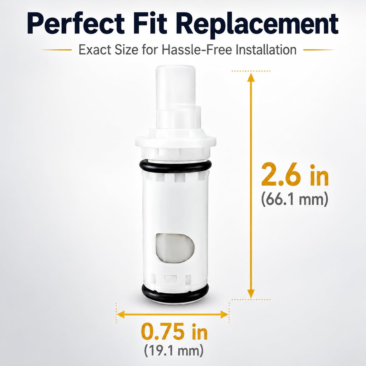 ALITZ 1224 / 1224B Cartridge Replacement for Moen 2-Handle Faucet