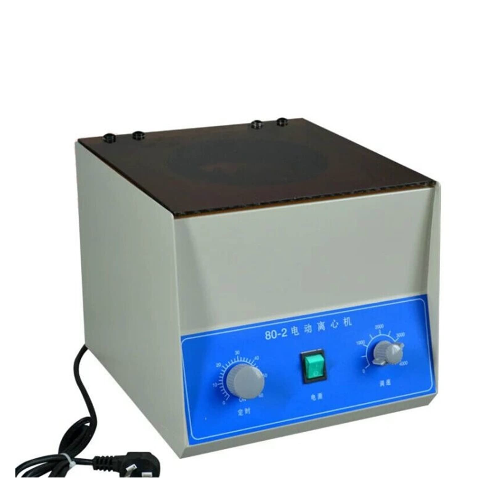 Laboratorio Desktop Electric Centrifugation Centrifuge Gran Capacidad Laboratorio de centrífuga de Baja Velocidad 4000 RPM, Capacidad 20 ml*12 Uso de Laboratorio