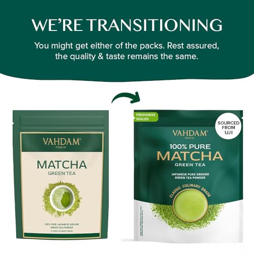 Image of VAHDAM Matcha Green Tea Powder (3.53oz|50 Servings) Sourced from Japan
