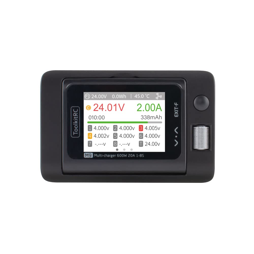 Amazon.co.jp: ToolkitRc M9 600W ラジコン バランス LiPo