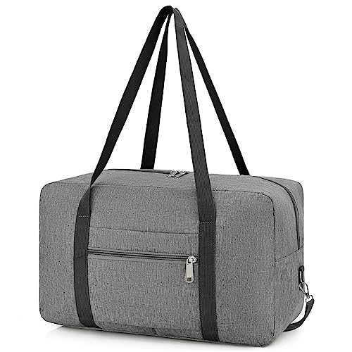 Cnmtcco Maleta 40x20x25 Cm Ryanair - Cabina Plegable Bolso De Viaje Neceser Gimnasio, Mano Bolsa De Hombro, Deportiva Gris Cnmtcco Maleta 40x20x25 Cm Ryanair - Cabina Plegable Bolso De Viaje Neceser Gimnasio, Mano Bolsa De Hombro, Deportiva Gris