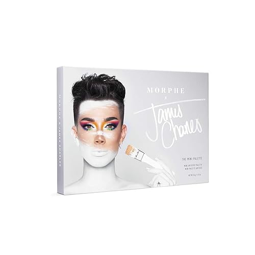 Miniatura 3 de Morphe x James Charles The Mini Palette - 39 sombras de ojos y pigmentos prensados - Perfecto para glamour sobre la marcha - Tonos mate metálicos y