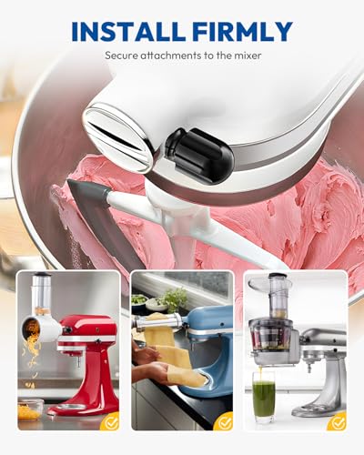 Tornillo corto para mixer Kitchen Aid aluminio 6061 miniatura 2