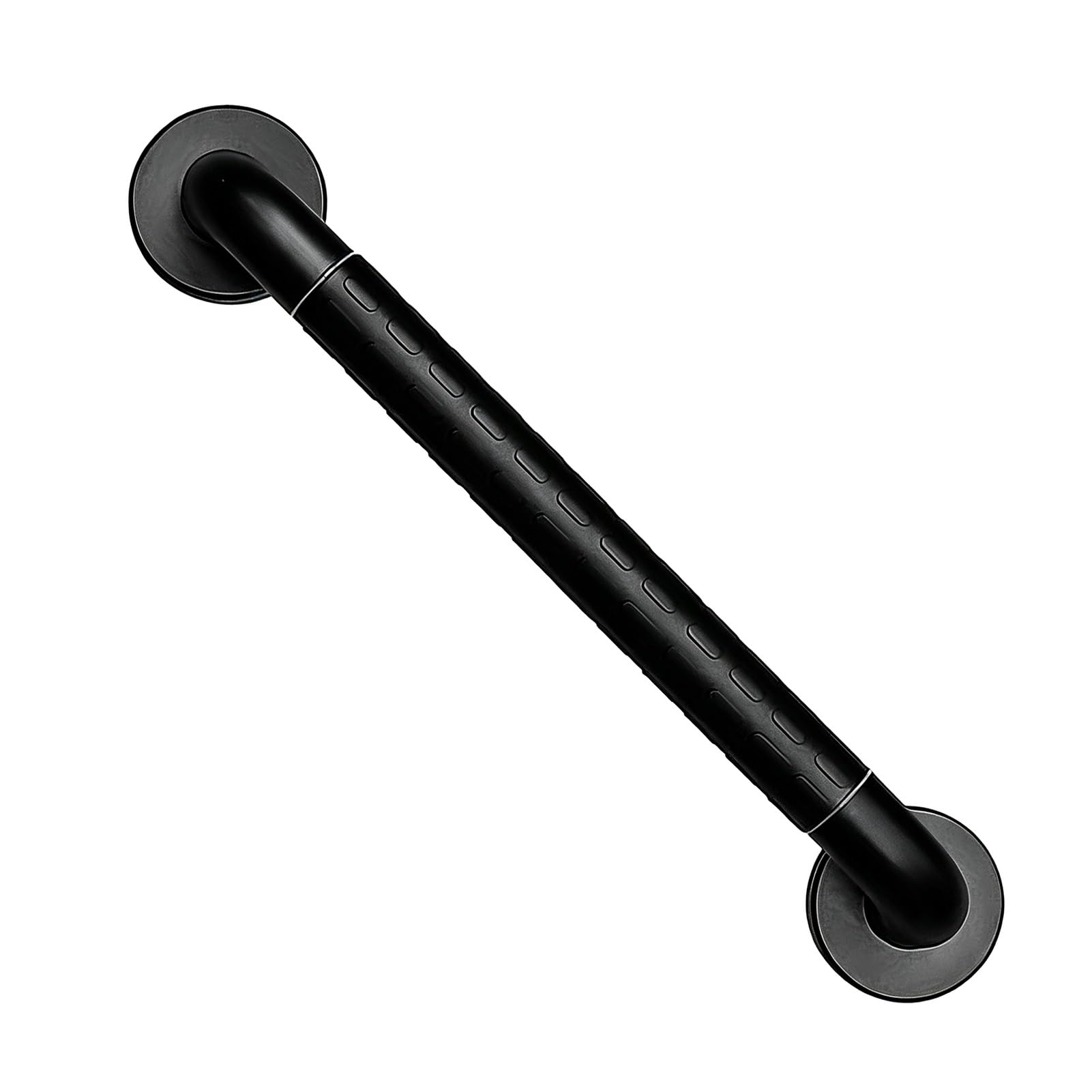 Fkxsxaz Black Grab Bar For Bathtubs And Showers: Stainless Steel Shower Wall Mounted Bathroom Handle With Concealed Screws Handicap(Black)(1Ft/30Cm)