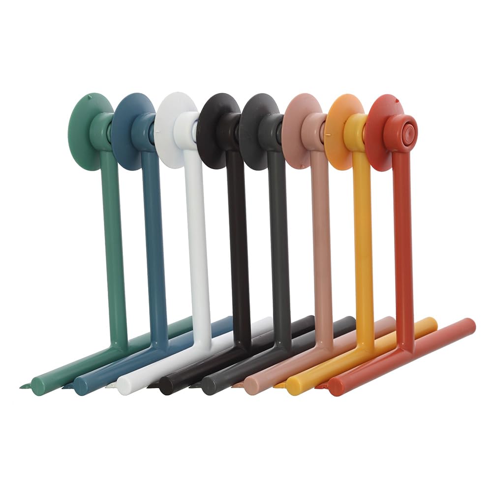 Tergivetro Doccia Spring - Spatola In Gomma Antigraffio Per Vetro | Manico Ergonomico Con Ventosa - Foto 9