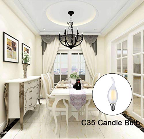 MENTA Lampadina LED E14 Candela 4W equivalente a