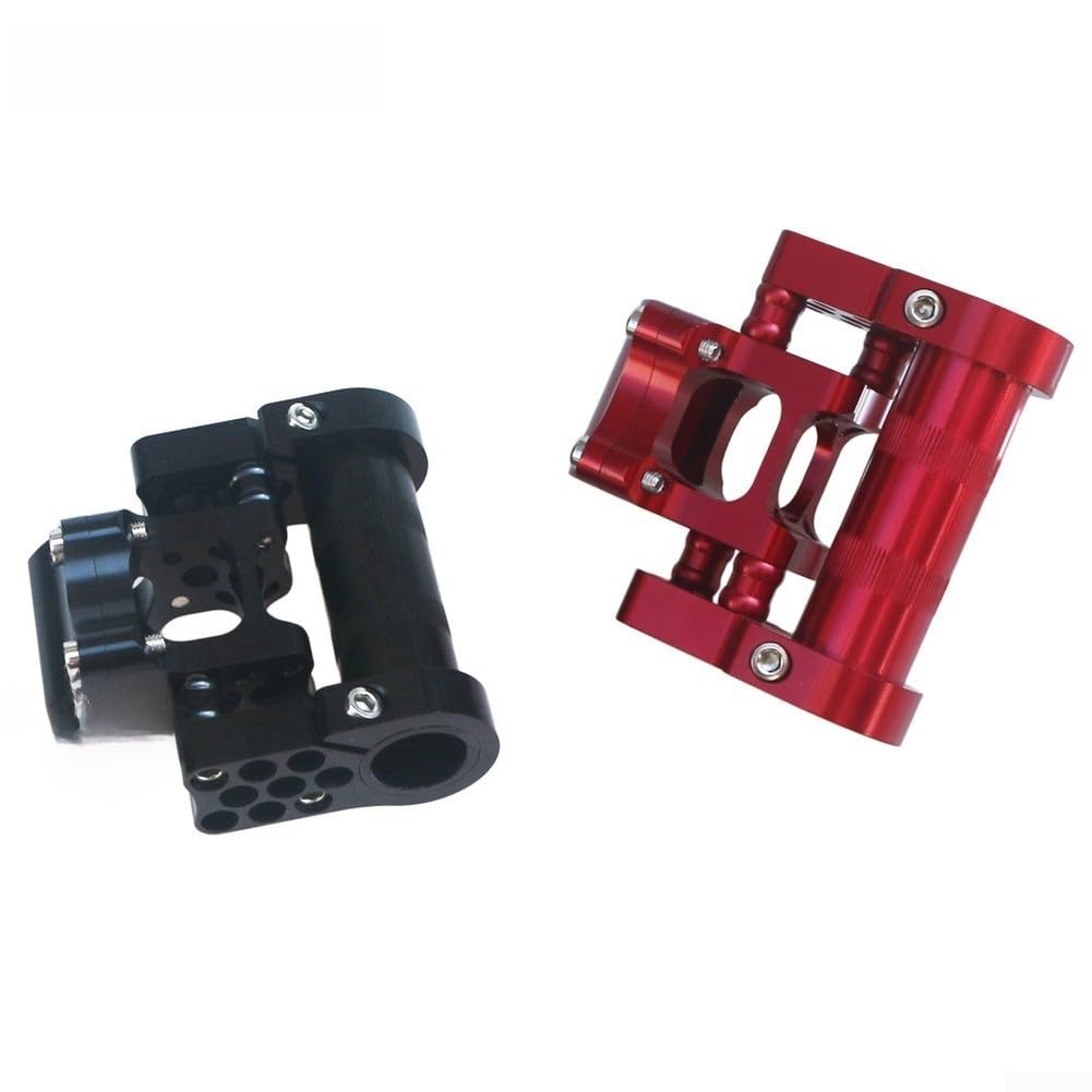 Potencia Plegable Ajustable 25.4mm Aluminio CNC Negro