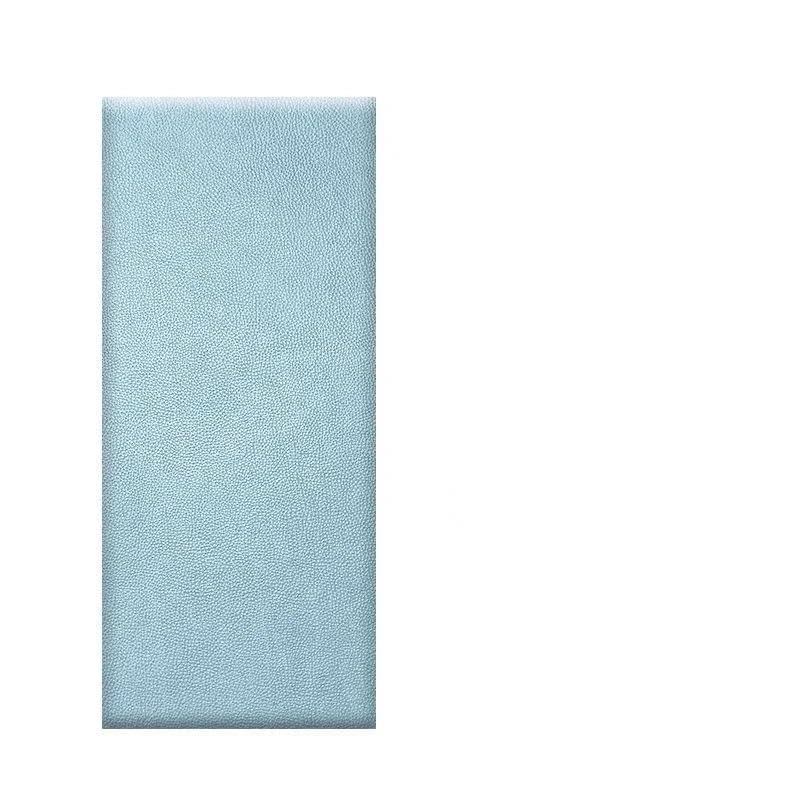 LYXPEIJIAN Bedroom Furniture Self Adhesive Headboards Bed Headboard Wood Wall Panels Head Board (Color : Light blue, Size : 25X40CM)